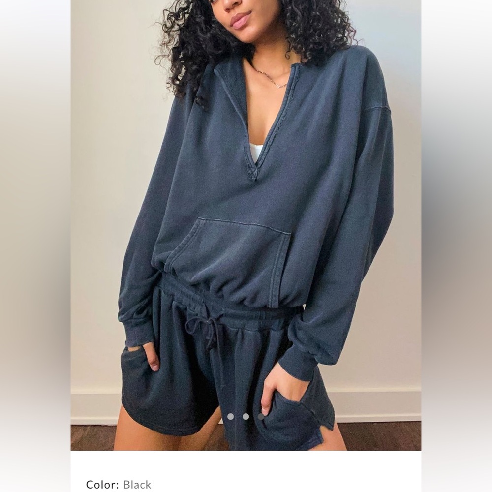 FP Beach kickin it hooded romper